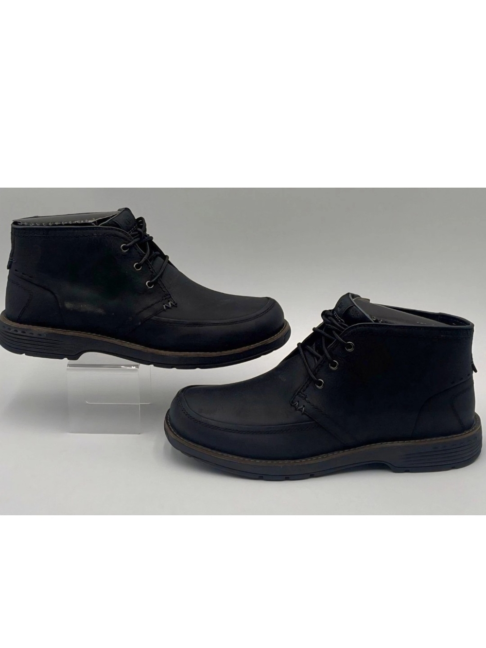 Merrell Realm Chukka Boots Mens Size 10.5 Black Leather Lace Up J42129
